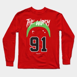 "The Worm" - Dennis Rodman Long Sleeve T-Shirt